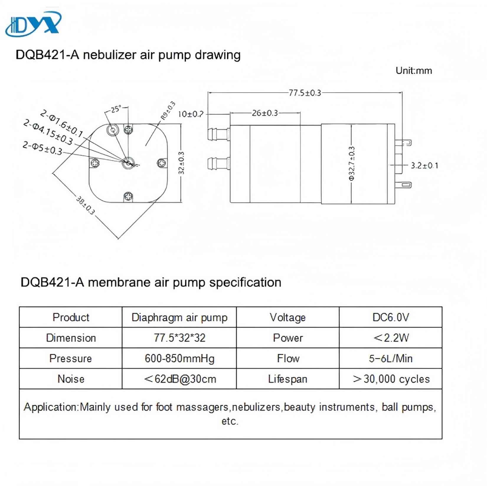 421A air pump specification and drawing.jpg